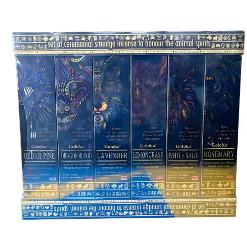 Goloka Animal Smudging Series Combo Pack of 12
