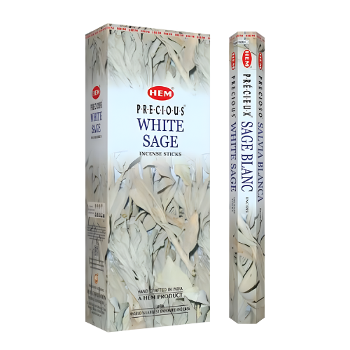 HEM Precious White Sage Incense Sticks 9”