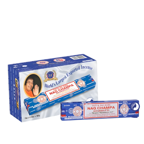 Satya NAG CHAMPA Incense Sticks, 15g 7.8”