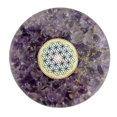 Amethyst Orgone Coaster